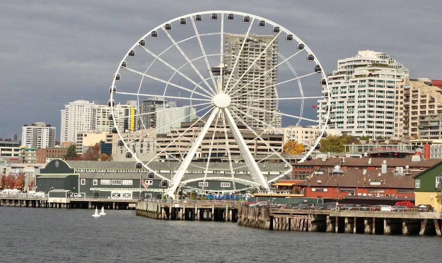 Seattle's Great Wheel, Weekend in Seattle